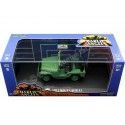 Cochesdemetal.es 1952 Jeep Willys M38 A1 "Los Angeles de Charlie" Verde 1:43 Greenlight 86606