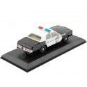 Cochesdemetal.es 1977 Dodge Monaco "Police Roseville" Negro / Blanco 1:43 Greenlight 86588