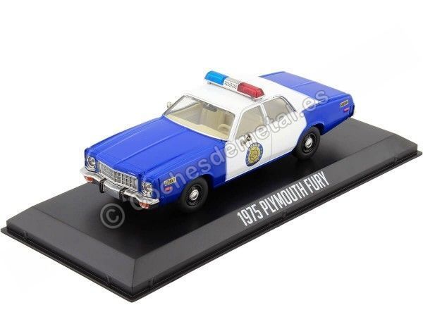 Cochesdemetal.es 1975 Plymouth Fury "Sheriff Condado de Osage" 1:43 Greenlight 86602