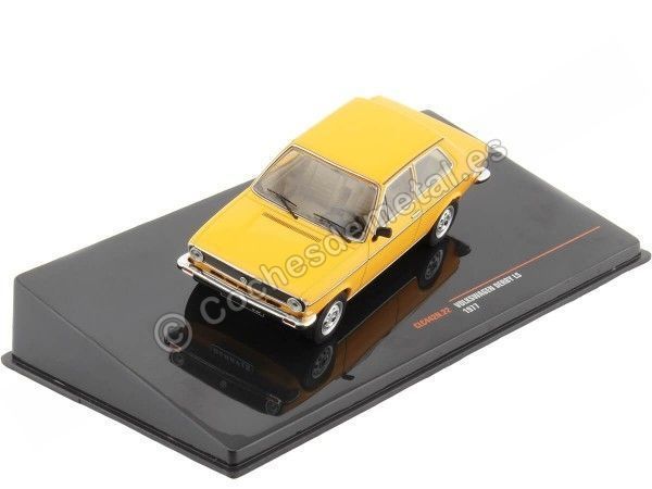 Cochesdemetal.es 1977 Volkswagen Derby LS Amarillo 1:43 IXO Models CLC442N