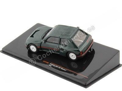 Cochesdemetal.es 1987 Peugeot 205 Turbo 16 Custom Verde Oscuro 1:43 IXO Models CLC416N 2