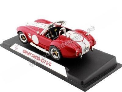 Cochesdemetal.es 1965 Shelby Cobra 427 Super Snake Rojo-Blanco 1:18 Shelby Collectibles 122 2