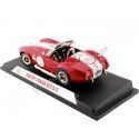 Cochesdemetal.es 1965 Shelby Cobra 427 Super Snake Rojo-Blanco 1:18 Shelby Collectibles 122