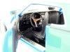 Cochesdemetal.es 1970 Mercury Cougar Eliminator Hardtop McAcn Azul / Negro 1:18 Auto World AMM1253