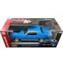 Cochesdemetal.es 1970 Mercury Cougar Eliminator Hardtop McAcn Azul / Negro 1:18 Auto World AMM1253