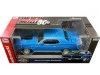 Cochesdemetal.es 1970 Mercury Cougar Eliminator Hardtop McAcn Azul / Negro 1:18 Auto World AMM1253