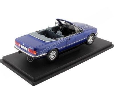 Cochesdemetal.es 1985 BMW Serie 3 (E30) Cabriolet Azul Metalizado 1:18 MC Group 18381 2