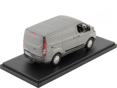 Cochesdemetal.es 2018 Furgoneta Ford Transit V362 Custom Gris Metallizado 1:43 Greenlight 51274 2