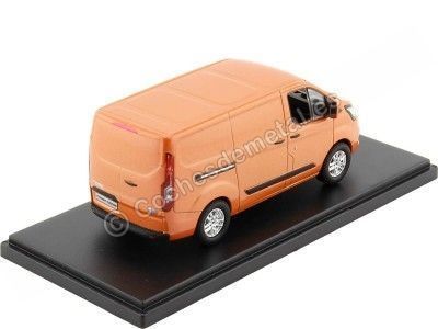 Cochesdemetal.es 2018 Furgonet Ford Transit V362 MCA Sport Custom Metallic Naranja 1:43 Greenlight 51276 2