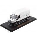 CARSDEMETAL.ES 2017 Ford Transit Van avec plafond haut blanc 1:43 Greenlight 86083