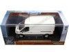 CARSDEMETAL.ES 2017 Ford Transit Van avec plafond haut blanc 1:43 Greenlight 86083