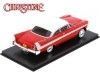 Carsdemetal.es 1958 Plymouth Fury "Christine Evil Version" Red / White 1:43 Greenlight 86575