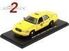 Cochesdemetal.es 2008 Ford Crown Victoria Taxi "John Wick 2" Amarillo 1:43 Greenlight 86561