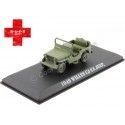 Cochesdemetal.es 1949 Jeep Willys CJ-2A "M.A.S.H. 4077th" Verde Sucio 1:43 Greenlight 86592