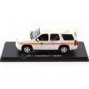 Cochesdemetal.es 2011 Chevrolet Tahoe "Bomberos de Nueva York" Blanco 143 Greenlight 86189