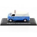 CARSDEMETAL.ES 1987 Dodge Ram B250 Van "New York Police" White / Blue 1:43 Greenlight 86577