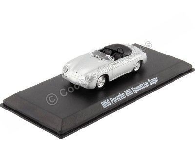 Cochesdemetal.es 1958 Porsche 356 Speedster Super Plateado 1:43 Greenlight 86597