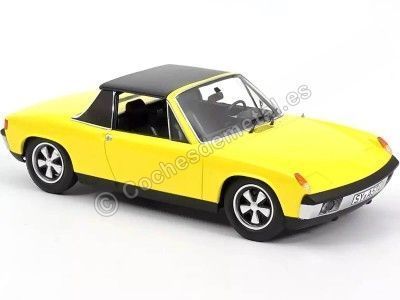 Cochesdemetal.es 1975 Volkswagen Porsche 914 2.0 Amarillo Metalizado 1:18 Norev 187689