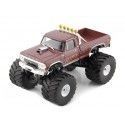 Cochesdemetal.es 1979 Ford F-250 Monster Truck "Goliath Kings of Crunch" Rojo Metalizado 1:43 Greenlight 88023