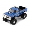 Cochesdemetal.es 1974 Ford F-250 Monster Truck "Midwest Four Wheel Drive & Performance Center Kings of Crunch" Azul 1:43 Gree