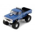 Cochesdemetal.es 1974 Ford F-250 Monster Truck "Midwest Four Wheel Drive & Performance Centre Kings of Crunch" Azul 1:43 Gree...