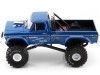 Cochesdemetal.es 1974 Ford F-250 Monster Truck "Midwest Four Wheel Drive & Performance Center Kings of Crunch" Azul 1:43 Gree