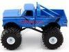 Cochesdemetal.es 1972 Chevrolet K-10 Monster Truck "Exterminator Kings of Crunch" Azul 1:43 Greenlight 88033