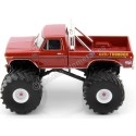 Cochesdemetal.es 1979 Ford F-250 Monster Truck "God of Thunder Kings of Crunch" Rojo 1:43 Greenlight 88042