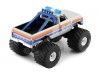 Cochesdemetal.es 1972 Chevrolet K-10 Monster Truck "Rocket Kings of Crunch" Plateado 1:43 Greenlight 88043