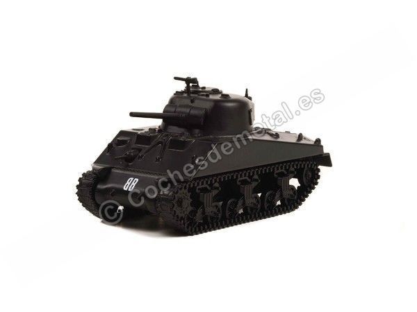 Cochesdemetal.es 1944 M4 Sherman Tank "Black Bandit Series 26" 1:64 Greenlight 28090a