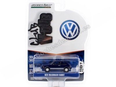 Cochesdemetal.es 1979 Volkswagen Golf Rabbit "Club Vee-Dub Series 13" 1:64 Greenlight 36030C 2