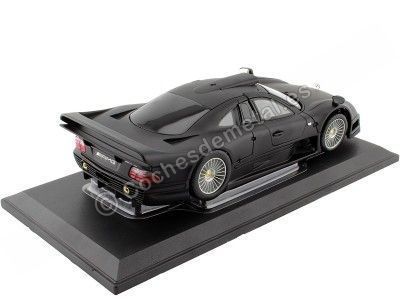 Cochesdemetal.es 1998 Mercedes-Benz CLK-GTR AMG Street Version Satin Black 1:18 Maisto 31849 2