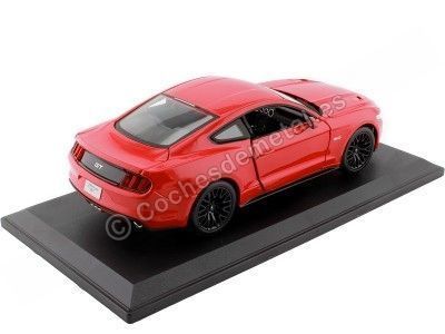 Cochesdemetal.es 2015 Ford Mustang GT 5.0 Rojo 1:18 Maisto 31197 2
