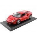 Cochesdemetal.es 2015 Ferrari 488 GTB Cereza Red 1:18 Bburago 16008