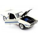 Cochesdemetal.es 1970 Ford Mustang Shelby GT500 Coupé Blanco Wimbledon 1:18 Auto World AMM1229
