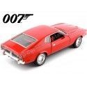 CARSDEMETAL.ES 1971 Ford Mustang Mach 1 "007 James Bond - Diamants for Eternity" Red 1:18 Auto World AWSS126
