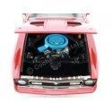 CARSDEMETAL.ES 1971 Ford Mustang Mach 1 "007 James Bond - Diamants for Eternity" Red 1:18 Auto World AWSS126