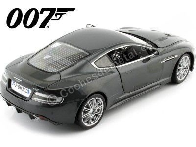 Cochesdemetal.es 2008 Aston Martin DBS "007 James Bond - Quantum Of Solace" Gris Metalizado 1:18 Auto World AWSS123 2