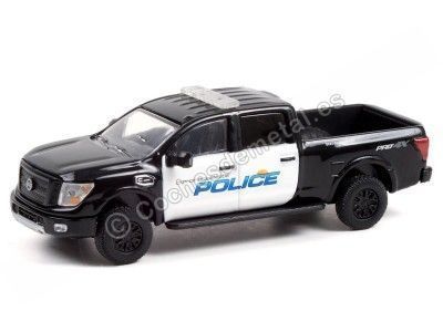 Cochesdemetal.es 2018 Nissan Titan XD Pro-4x California Police "Hot Pursuit Series 39" 1:64 Greenlight 42970E