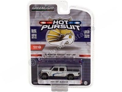 Cochesdemetal.es 2020 Jeep Gladiator Pursuit Jeep Law Michigan "Hot Pursuit Series 39" 1:64 Greenlight 42970F 2