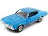 Cochesdemetal.es 1971 Buick Grand Sport Stage 1 Hardtop Stratomist Blue 1:18 Auto World AMM1257