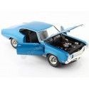 Cochesdemetal.es 1971 Buick Grand Sport Stage 1 Hardtop Stratomiste Blue 1:18 Auto World AMM1257