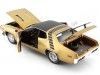 Cochesdemetal.es 1971 Plymouth Road Runner Hardtop Gy8 Gold Leaf Metallic 1:18 Auto World AMM1258