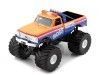 Cochesdemetal.es 1972 Chevrolet K-10 Monster Truck "Am / PM Boss Kings of Crunch" Naranja / Azul 1:43 Greenlight 88021