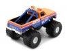 Cochesdemetal.es 1972 Chevrolet K-10 Monster Truck "Am / PM Boss Kings of Crunch" Naranja / Azul 1:43 Greenlight 88021