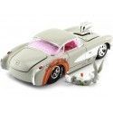 Cochesdemetal.es 1957 Chevrolet Corvette + Figura Bugs Bunny Looney Tunes 1:24 JADA TOYS 32390 253255041