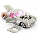 Cochesdemetal.es 1957 Chevrolet Corvette + Figura Bugs Bunny Looney Tunes 1:24 JADA TOYS 32390 253255041