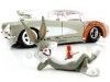Cochesdemetal.es 1957 Chevrolet Corvette + Figura Bugs Bunny Looney Tunes 1:24 Jada Toys 32390 253255041
