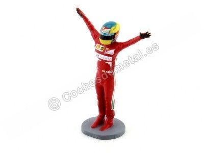 2010 Ferrari F10 Figura Fernando Alonso Subcampeón Del Mundo 1:43 Cartrix CT056 Cochesdemetal.es