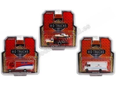 Cochesdemetal.es Lote de 3 Modelos "H.D. Truck Series 23" 1:64 Greenlight 33230 2